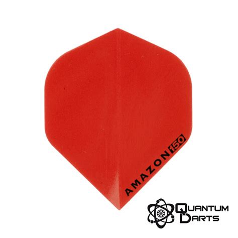 amazon red super strong dart flights  micron standard quantum darts