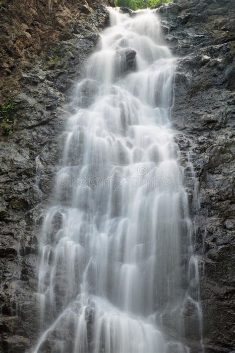 Montezuma Waterfall In Costa Rica Stock Image Image Of