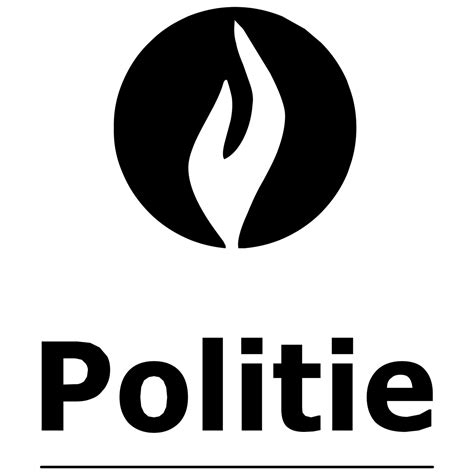 politie logo black  white  brands logos