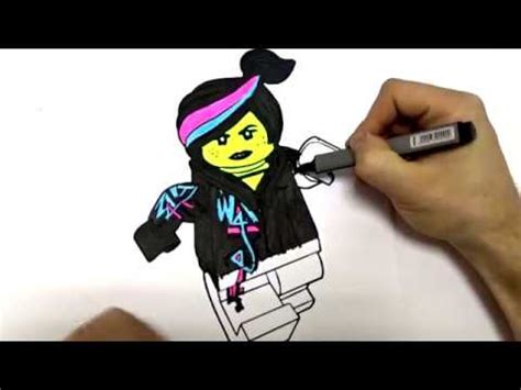 coloring  lego   pages lucy  kids video youtube