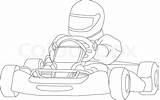 Kart Go Vector Stock Drawing Illustration Isolated Background Getdrawings Depositphotos Shutterstock sketch template