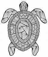 Turtle Tortue Coloriages Zen Gratuits Incroyable Difficile Tortues Beau Inspirant Aboriginal Adulte Benjaminpech sketch template