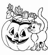 Halloween Coloring sketch template