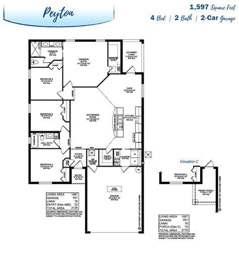 peyton home floor plan  bridgeport lakes  mulberry fl
