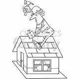 Roofer sketch template
