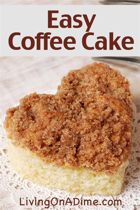 easy coffee cake recipe top   morning coffee cake