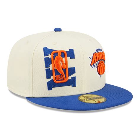 Official New Era New York Knicks Nba Draft 2022 Cream 59fifty Fitted