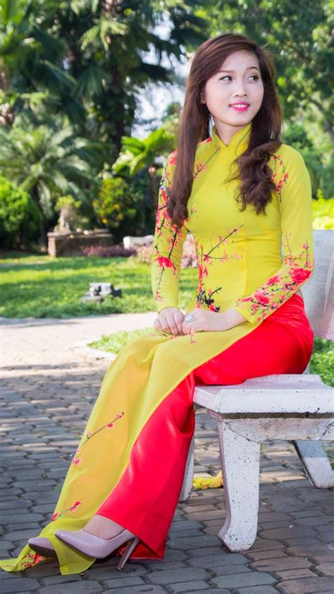 Vietnamese Long Dress Phụ Nữ Thời Trang Áo Dài