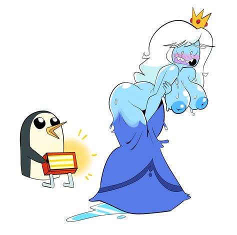Post 3998612 Adventure Time Gunter Herny The Duck Ice Queen