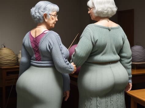 Ai Res Grandma Wide Hips Big Hips Gles Knitting