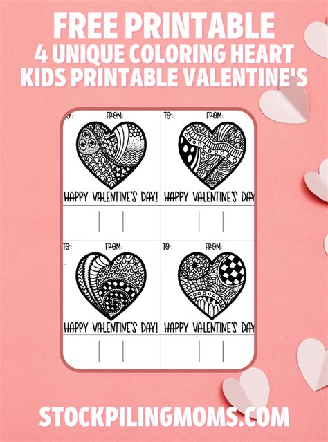 printable kids valentine stockpiling moms