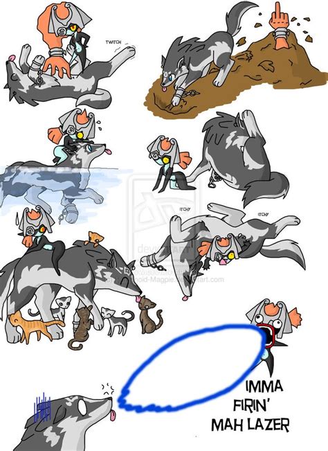 wolf link chaos 3 by humanoid magpie on deviantart legend of zelda legend of zelda midna