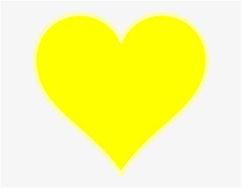yellow heart transparent background yellow heart  background transparent png