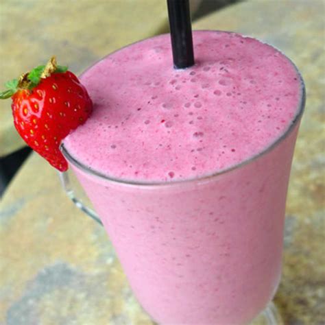 Strawberry Milkshake Recipe How To Make Strawberry Milkshake