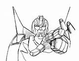 Mdtartist83 Rodimus Prime sketch template