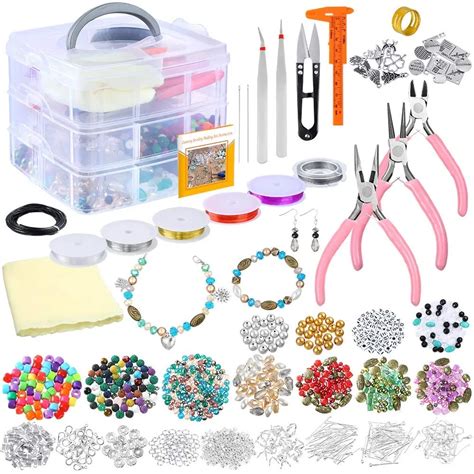 jewelry making kits  kids  love crafting diy jewelry kit
