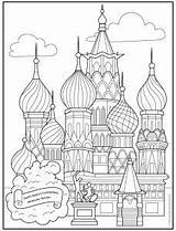 Coloring Basil Projects Saint Kids St Cathedral sketch template