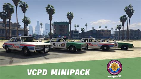 vice city police department minipack [addon] gta5