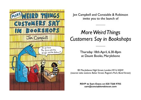random things through my letterbox book launch more