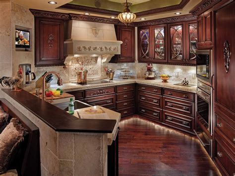 cherry kitchen cabinets pictures options tips ideas hgtv
