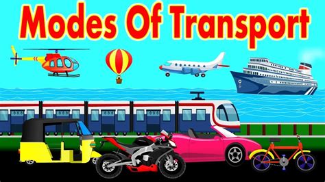 sobre os diferentes tipos  usos dos transportes educa