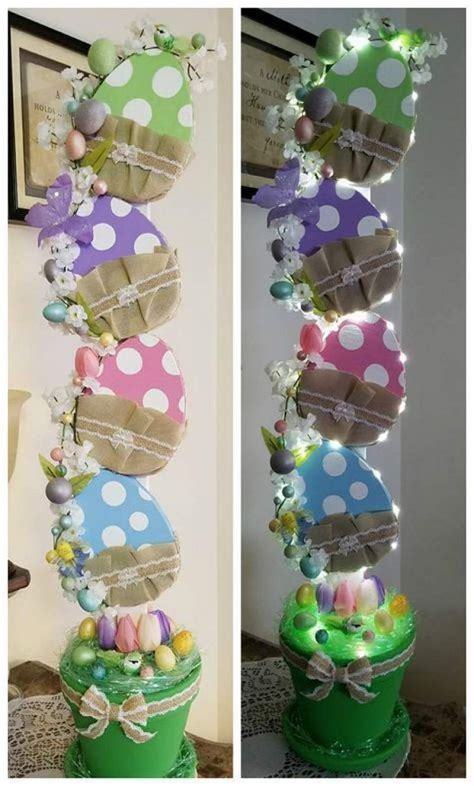 diy easter decorations ideas   happy hopeful