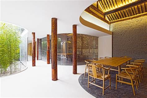 archstudios tea house occupies  renovated hutong  beijing tea house design chinese