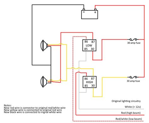 basic wiring diagram  beam