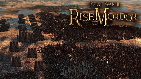 massive dwarf last stand vs 16 000 orcs total war rise of mordor youtube