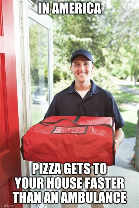 pizza delivery man imgflip