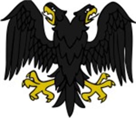 eagle falcon clip art  custom coat  arms