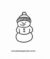 Boneco Neve Desenho Infantis sketch template