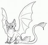 Coloring Toothless Baby Pages Dragon Popular Train sketch template