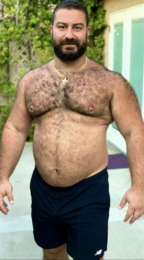Hairy Men Bearded Men Chubby Men Bear Man Muscle Bear Beefy Men