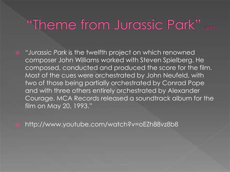 Ppt John Williams “ Greatest Composer Of Our Century