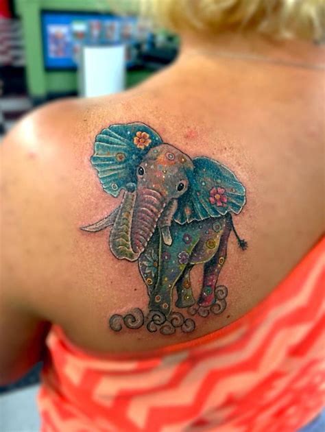 image result for elephant tattoo tattoocare colorful elephant tattoo