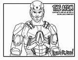Atom sketch template