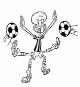 Coloring Pages Football Spongebob Soccer Goalkeeper Sponge Bob Colouring Squidward Sheets Enjoy Going Then These If Getcolorings Ratings Yet sketch template