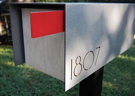Modern Mail Box Designs And Materials Homesfeed