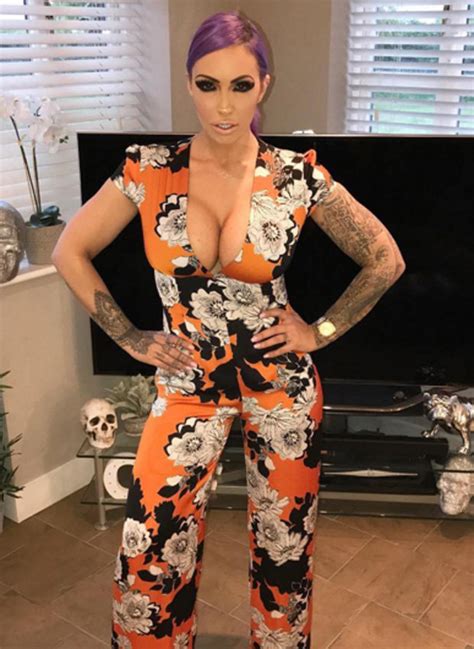 jodie marsh in cleavage popping display boobs so big they