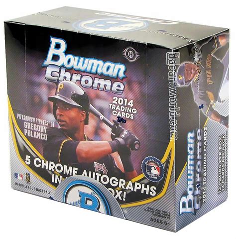 bowman chrome baseball jumbo box da card world