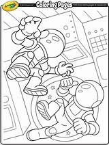 Crayola Coloring Pages Space Kids Printable Astronauts Make Own Print Drawing Color Clipart Crafts Easter Fall Icon Getdrawings Getcolorings Planet sketch template