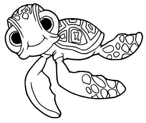 7 Free Printable Squirt Coloring Pages