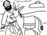 Donkey Balaam Divyajanani sketch template