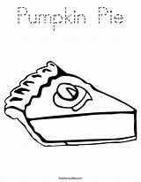 Pies sketch template
