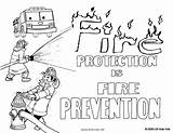 Fire Coloring Safety Pages Prevention Drawing Night Printable Drawings Colouring Shift Safe National Work Paintingvalley Popular sketch template
