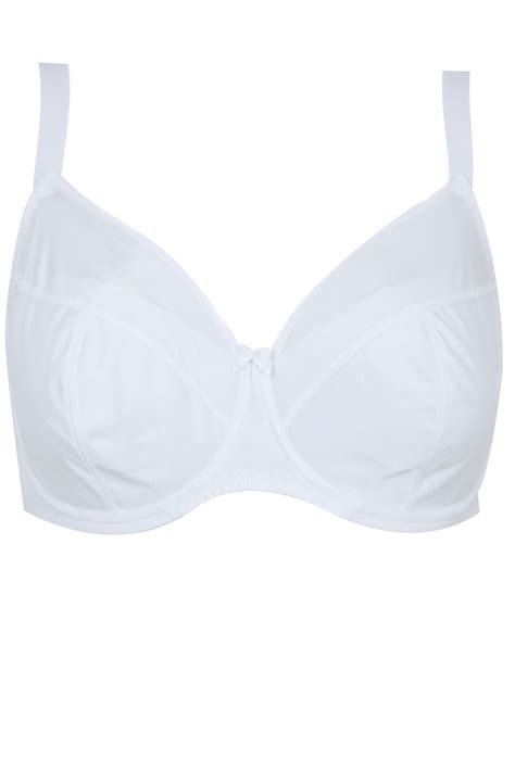 white classic smooth non padded underwired bra