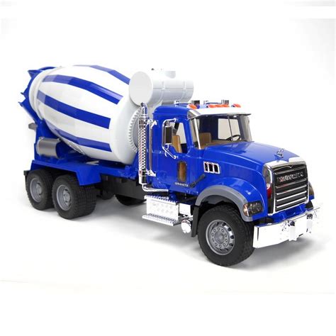 tosyencom bruder toys  mack granite cement mixer truck