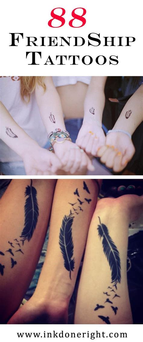 Friends Are Forever And So Are Friendship Tattoos Friendship