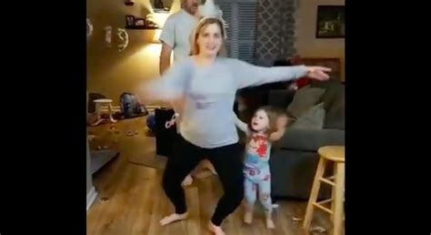 woman wants to show off a pirouette things go horribly awry when her